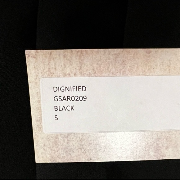 NWT Katie May Dignified Asymmetric Bustier Dress Black Small LBD Strapless mini - Picture 8 of 16